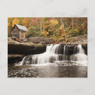 Cartão Postal EUA, Virgínia Ocidental, Clifftop. Babcock State