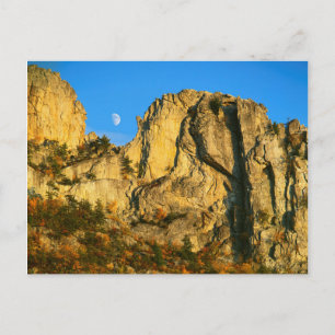 Cartão Postal EUA, Virgínia Ocidental, Spruce Knob-Seneca Rocks 