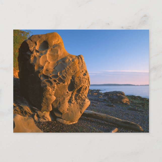 Cartão Postal EUA, Washington, Orcas Island, Boulder (Frente)