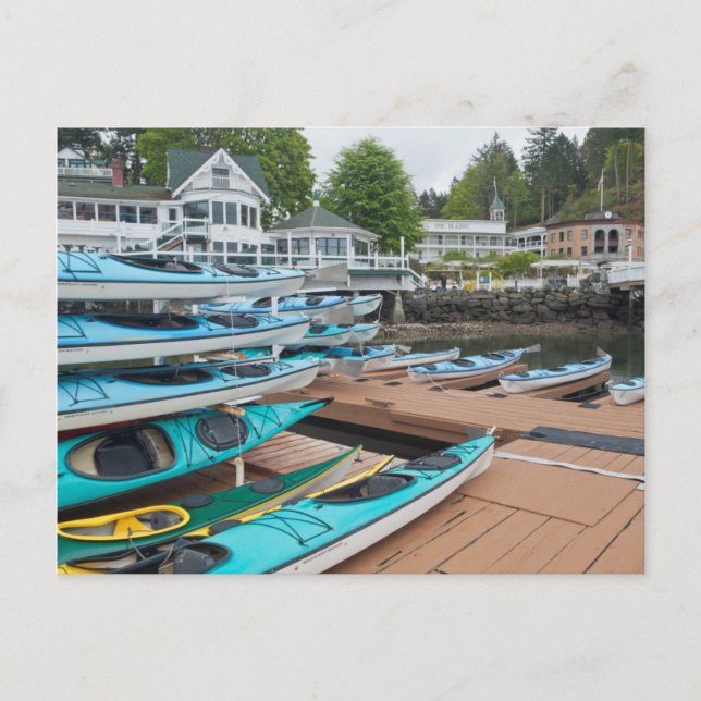 Cartão Postal EUA, Washington, San Juan Islands (Frente)