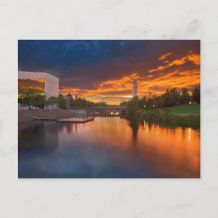 Cartão Postal EUA, Washington, Spokane, Riverfront Park
