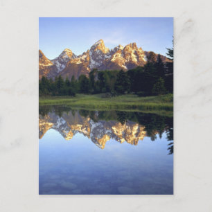 Cartão Postal EUA, Wyoming, Parque Nacional Grand Teton. Grand