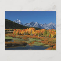EUA, Wyoming, Parque Nacional Grand Tetons em