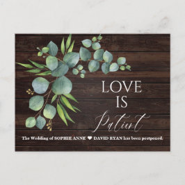 Cartão Postal Eucalyptus Love É Uma Atualização De Casamento De 