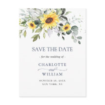 Eucalyptus Sunflower Weding Date QR code