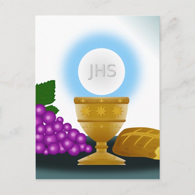 Cartão Postal eucarista (Frente)