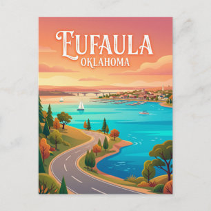 Cartão Postal Eufaula EUA