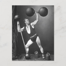 Cartão Postal Eugen Sandow Strongman