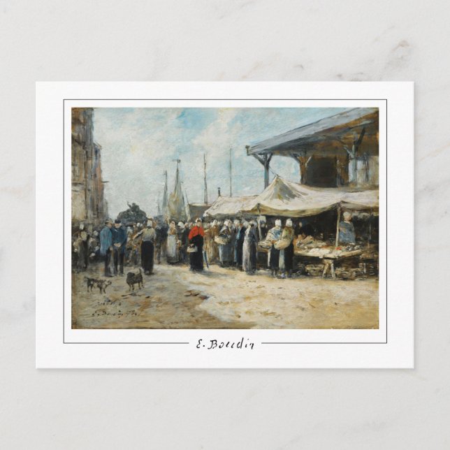 Cartão Postal Eugène Boudin #31-2 - Cartão-postal de arte (Frente)
