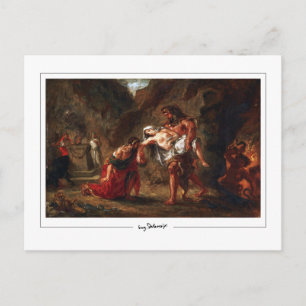 Cartão Postal Eugène Delacroix #183 - Cartão-postal de arte
