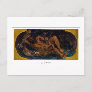 Cartão Postal Eugène Delacroix #639 - Cartão-postal de arte