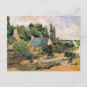 Cartão Postal Eugène Henri Paul Gauguin - Mulheres-Washermulhere