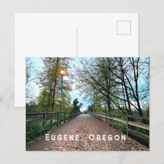 Cartão Postal Eugene, Oregon Postcard