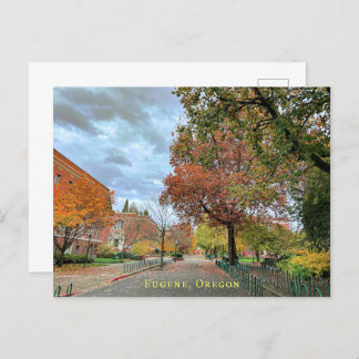 Cartão Postal Eugene, Oregon Postcard