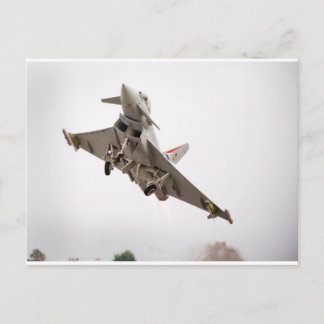 CARTÃO POSTAL EUROFIGHTER TYPHOON