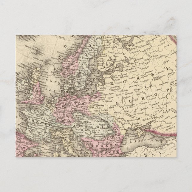 Cartão Postal Europa (Frente)