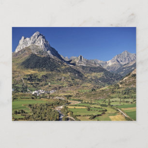 Cartão Postal Europa, Espanha, Sallent de Gallego. Uma pequena