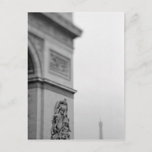 Cartão Postal Europa, França, Paris. Arco do Triunfo e 2