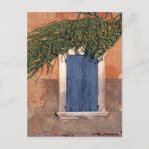 Cartão Postal Europa, França, Roussillon. A hera cobre a parede