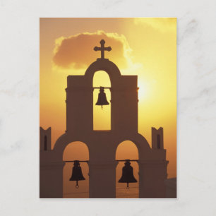 Cartão Postal Europa, Grécia, Ilhas Cíclades, Santorini,