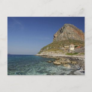 Cartão Postal Europa, Grécia, Peloponnese, Monemvasia. The