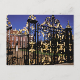 Cartão Postal Europa, Inglaterra, Londres. Portão dourado fora d