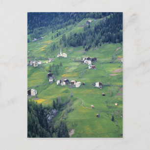 Cartão Postal Europa, Itália, Alpes Dolomíticos. Esta pequena al