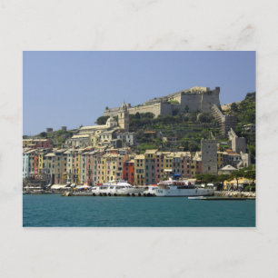 Cartão Postal Europa, Itália, Portovenere também conhecido por