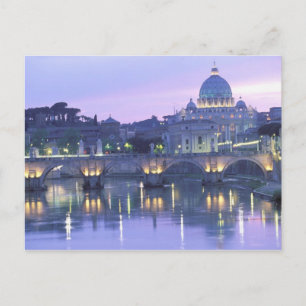 Cartão Postal Europa, Itália, Roma, O Vaticano. St. Peter's &