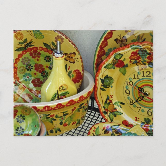 Cartão Postal Europa, Itália, Sicília, Taormina. Tradicional 8 (Frente)