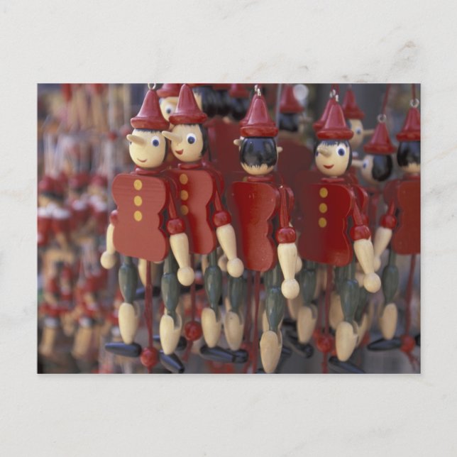 Cartão Postal Europa, Itália, Toscana, Collodi, Casa da (Frente)