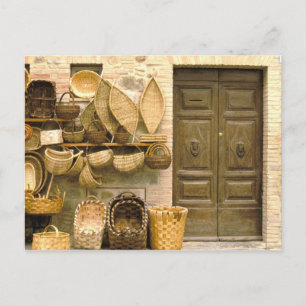 Cartão Postal Europa, Itália, Toscana, Montalcino. Carrinho