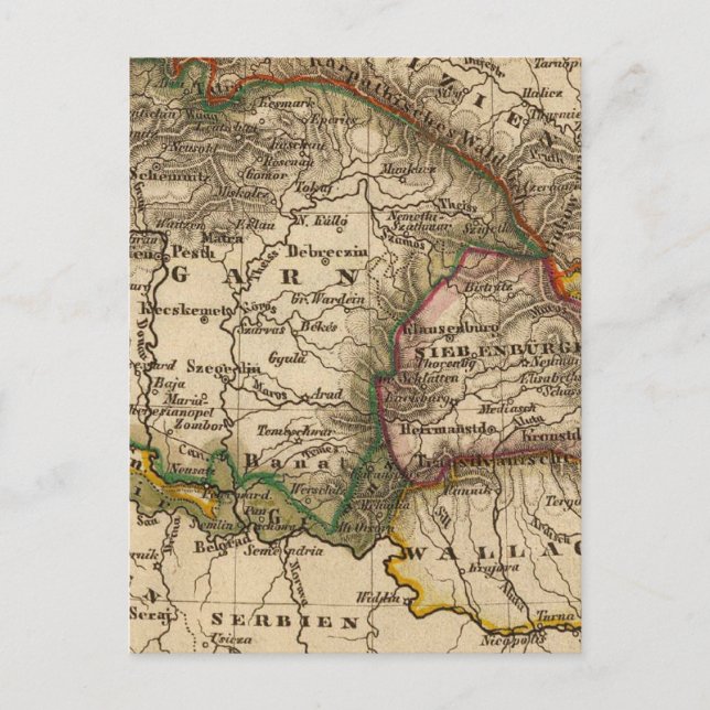 Cartão Postal Europa Oriental (Frente)