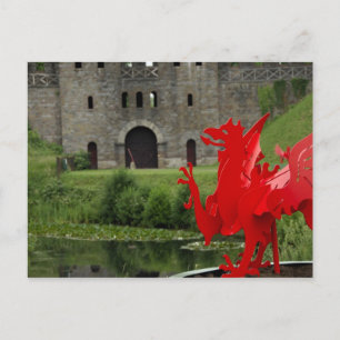 Cartão Postal Europa, País de Gales, Cardiff. Castelo de Cardiff