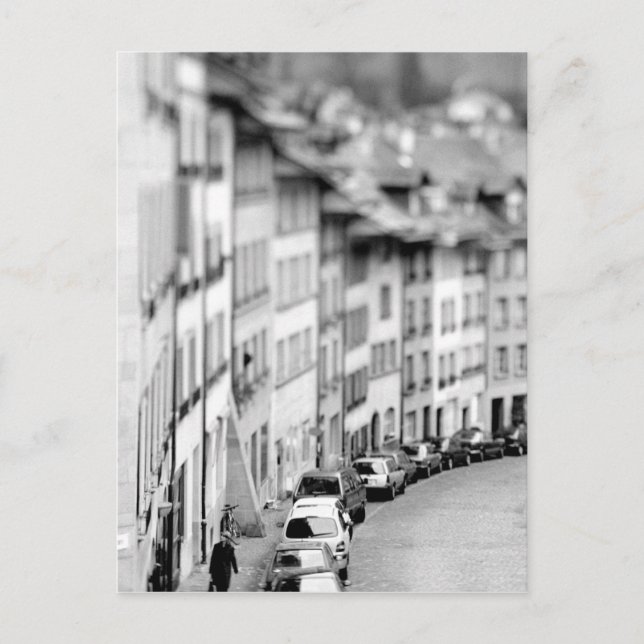 Cartão Postal Europa, Suíça, Berna. Edifícios da Cidade Velha (Frente)