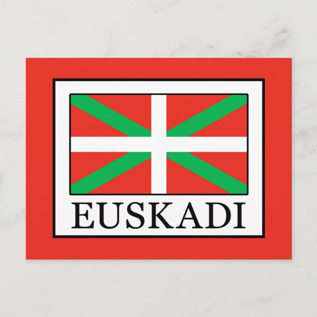 Cartão Postal Euskadi (Frente)