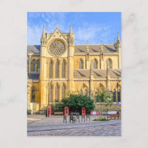 Cartão Postal Euston Church, Bloomsbury, London UK Postcard