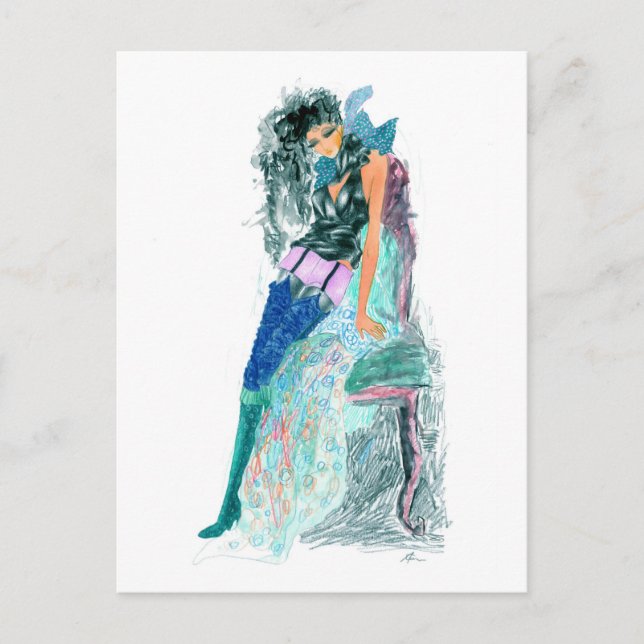 Cartão Postal Evageline (Frente)