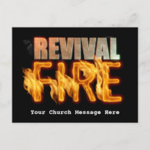 Evangelismo de fogo do avivamento outreach igreja 