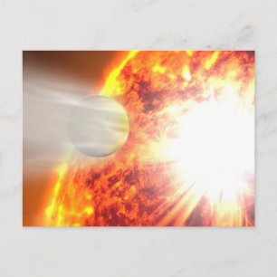 Cartão Postal Evaporação da atmosfera de Hd 189733b