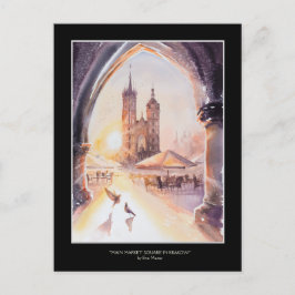 Cartão Postal EVE Painted Krakow Old Town