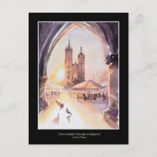 Cartão Postal EVE Painted Krakow Old Town