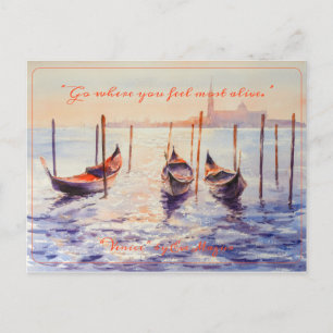 Cartão postal EVE Veneice Sunset