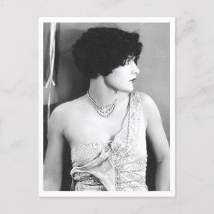 Cartão Postal Evelyn Brent, Atriz