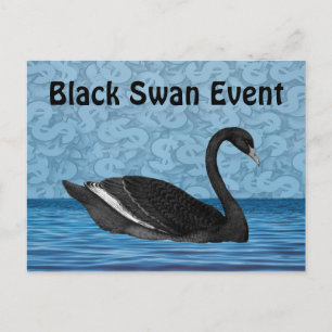 Cartão Postal Evento Swan Preto