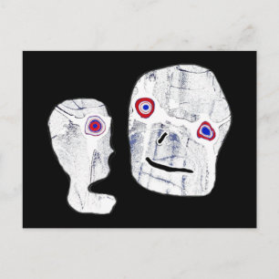 Cartão Postal Everduradouro Halloween x Stone Zombie Aliens
