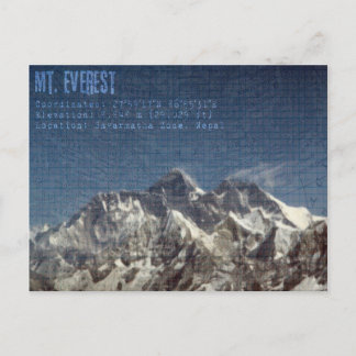 Cartão postal Everest