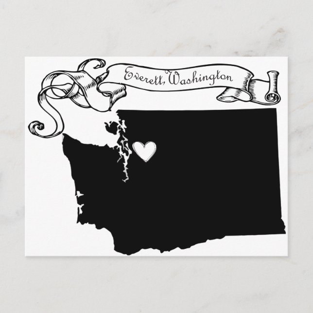 Cartão Postal Everett (Frente)