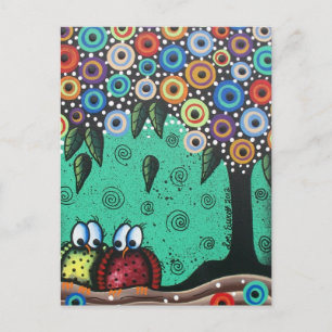 Cartão Postal Everett_ Day Of Morte, Bird Art, Engraçado, Bonito