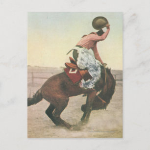 Cartão Postal Everett McGucin sobre o Blue Dog Cheyenne Frontier